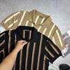 POLO LEN H&M KẺ SỌC REGULAR FIT 8938