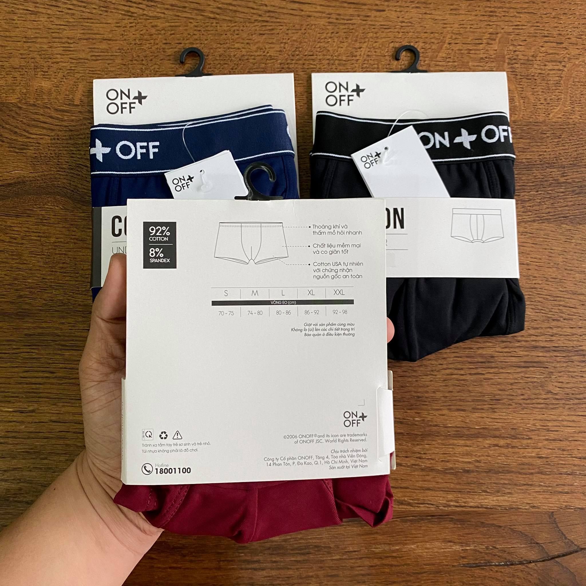 QUẦN LÓT ONOFF TRUNK CẠP RỜI 18003