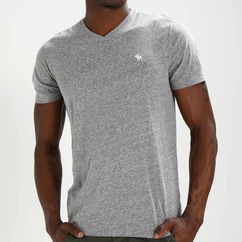 ÁO CỔ TIM A&F LOGO NGỰC 6001