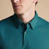 POLO CHARLES TYRWHITT XANH TEAL 4269