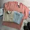 ÁO DT KO.DAK KẺ NGANG UNISEX 4125