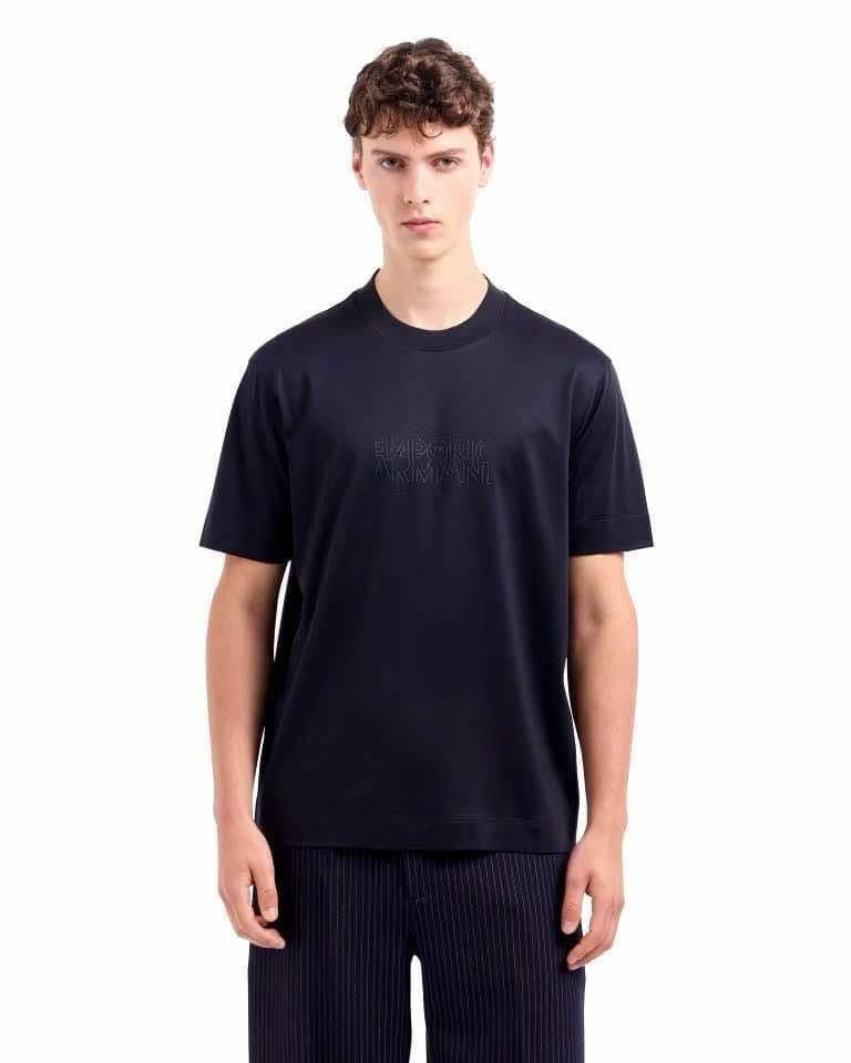 ÁO CT ARMANI LOGO VẢI TENCEL 3632