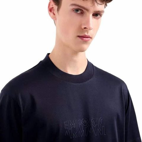 ÁO CT ARMANI LOGO VẢI TENCEL 3632