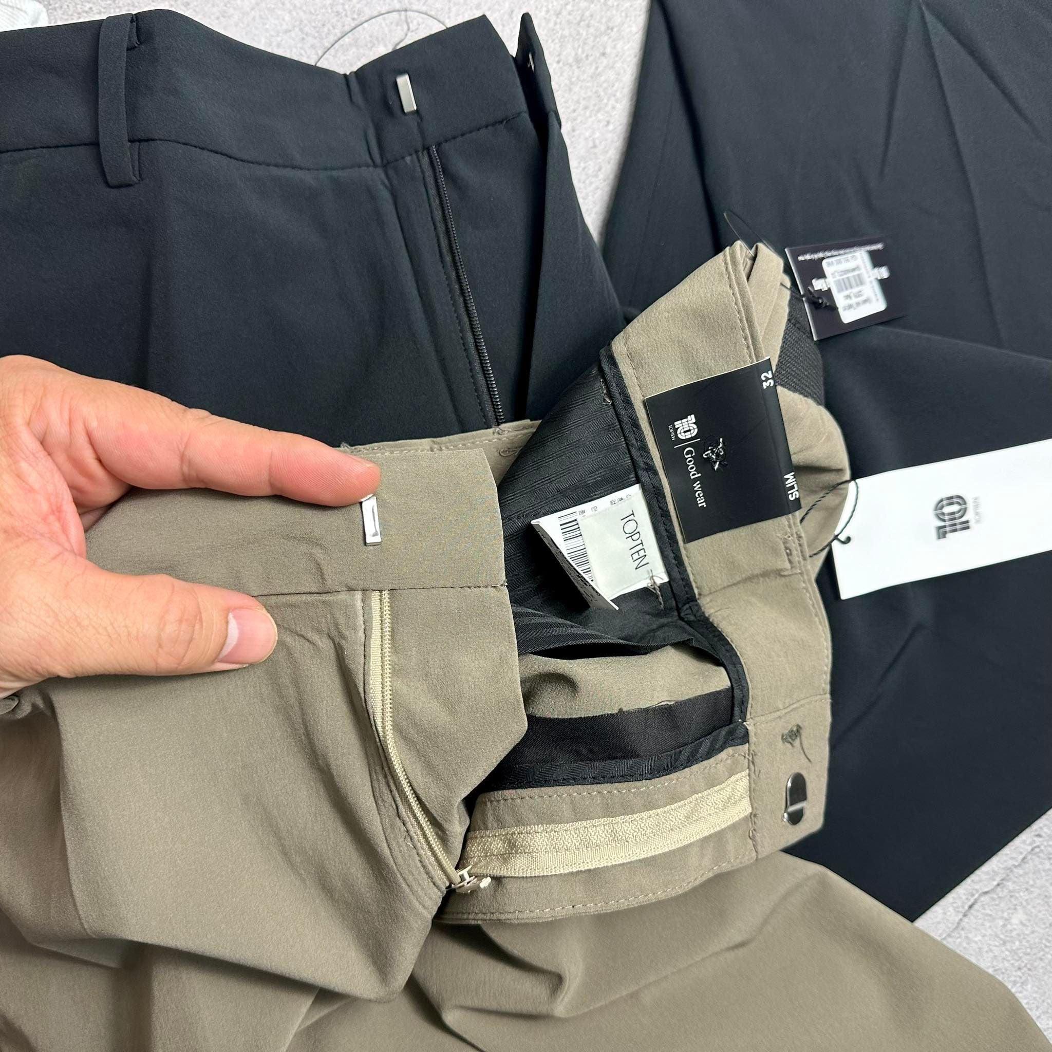 QUẦN VẢI CẠP CHUN TOP.10 SLIM 2379