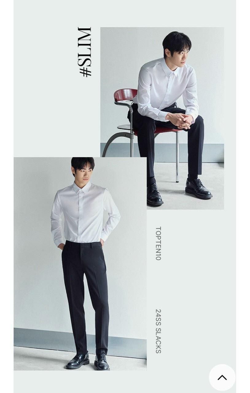 QUẦN VẢI CẠP CHUN TOP.10 SLIM 2379