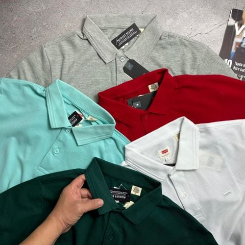 POLO LE.VIS BASIC LOGO THÊU NGỰC 2296