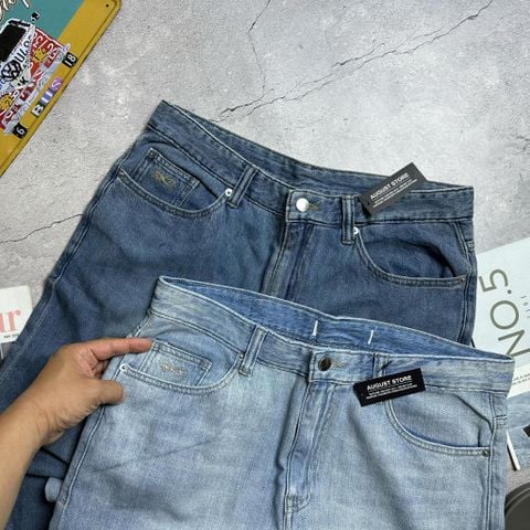 JEAN PLAC VẢI MỀM DÁNG SUÔNG 2237