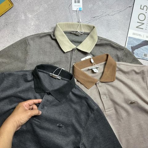 POLO L.C VẢI VÂN XƯƠNG CÁ 6682