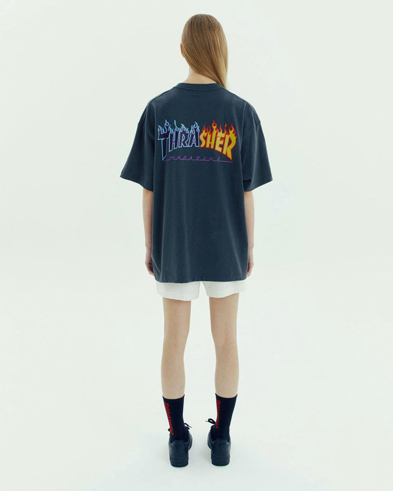 ÁO CT THRA.SHER IN CHỮ LỬA 5033