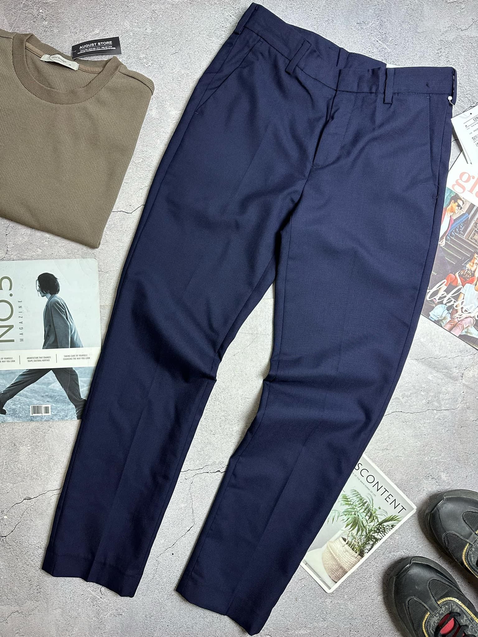 QUẦN VẢI EDI.TION CẠP CHUN SLIM 2998