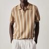 POLO LEN H&M KẺ SỌC REGULAR FIT 8938
