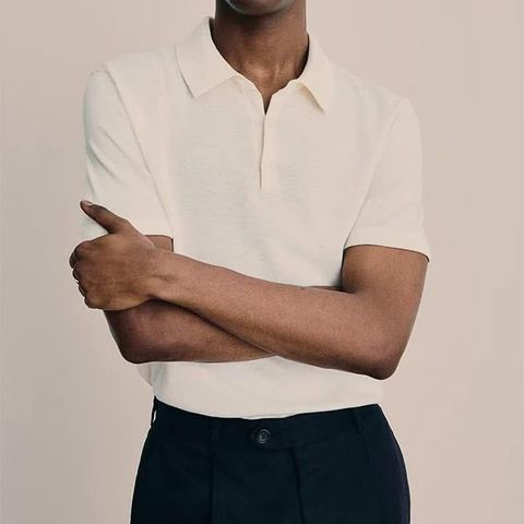 POLO LEN H&M BASIC TRƠN MÀU 8936