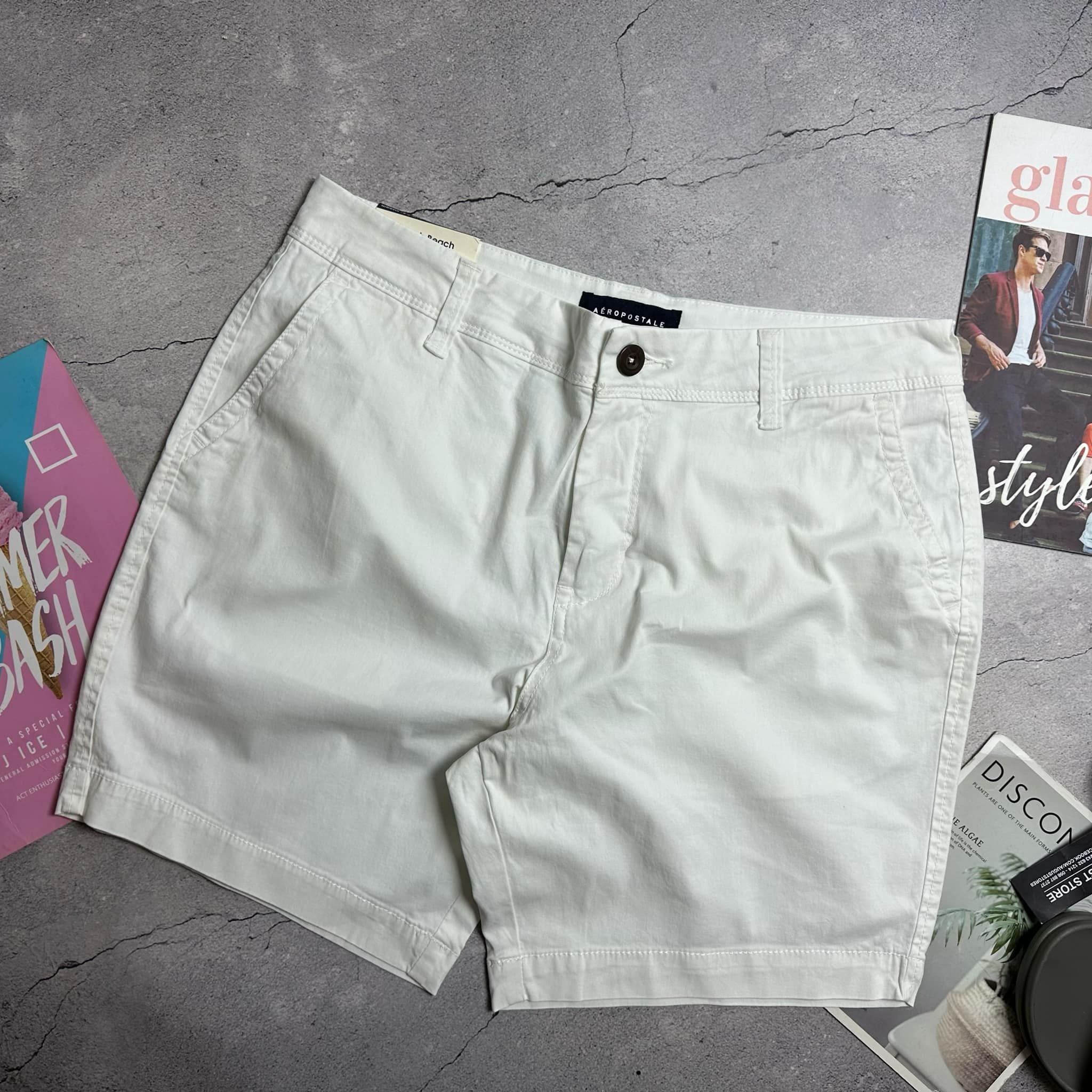 SHORT KAKI AERO.POSTALE BEACH 4232