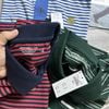 POLO A&F KẺ NGANG CROPPED FIT 7844