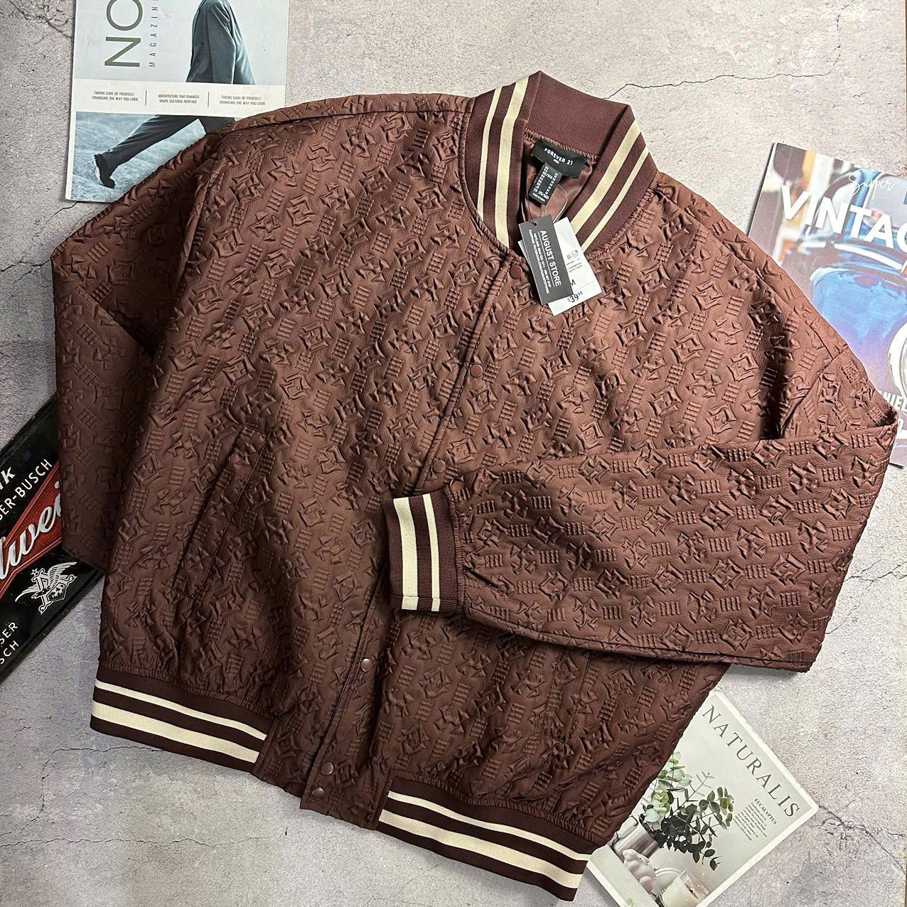 AK BOMBER F.21 HOẠ TIẾT NỔI 8265