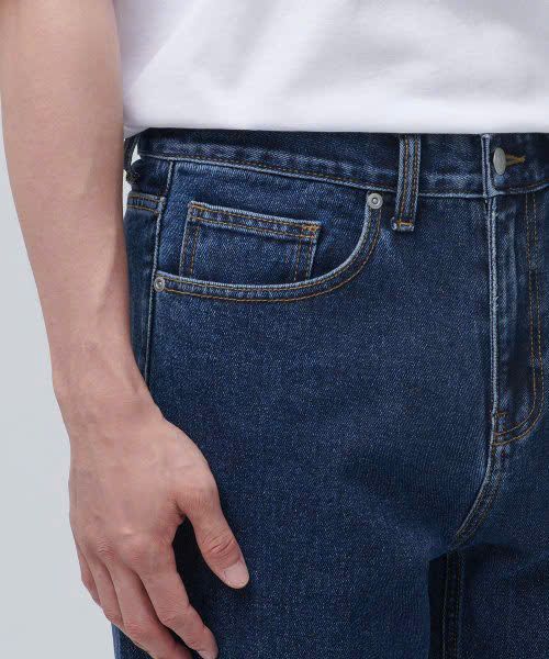 JEAN MU.SINSA XANH INDIGO STRAIGHT 8332