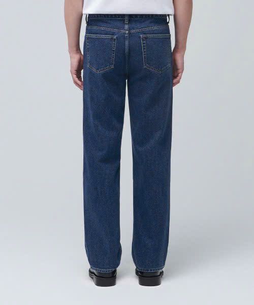 JEAN MU.SINSA XANH INDIGO STRAIGHT 8332