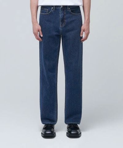 JEAN MU.SINSA XANH INDIGO STRAIGHT 8332