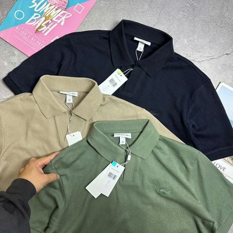 POLO LA.COSTE CỔ V BASIC SLIM 6650