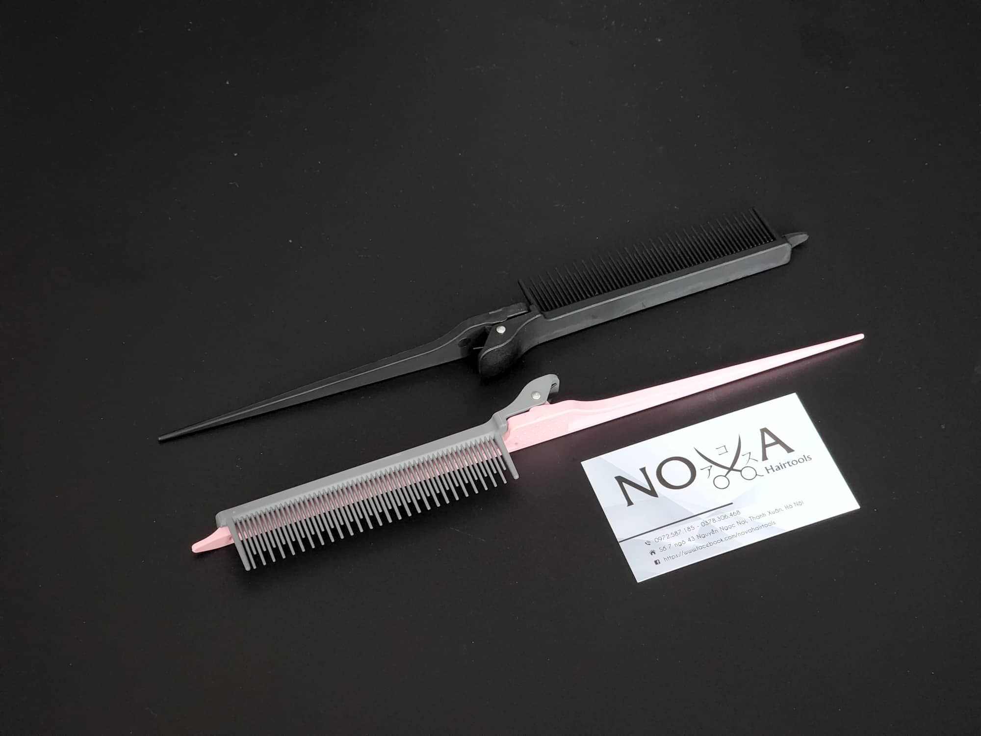  Lược light kẹp chuôi nhọn 