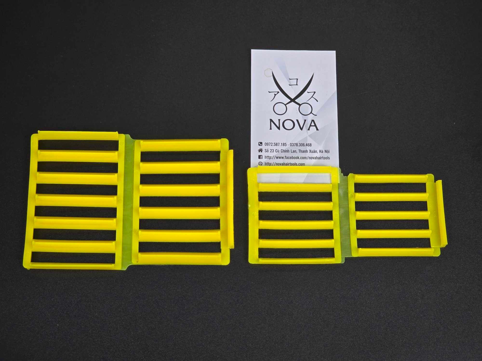  Kẹp dập phồng chân tóc 