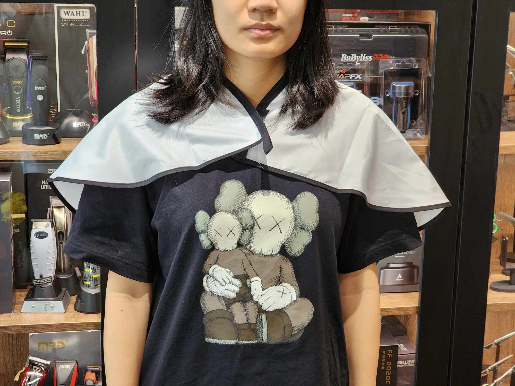  Lót vai cắt tóc Hàn Quốc 