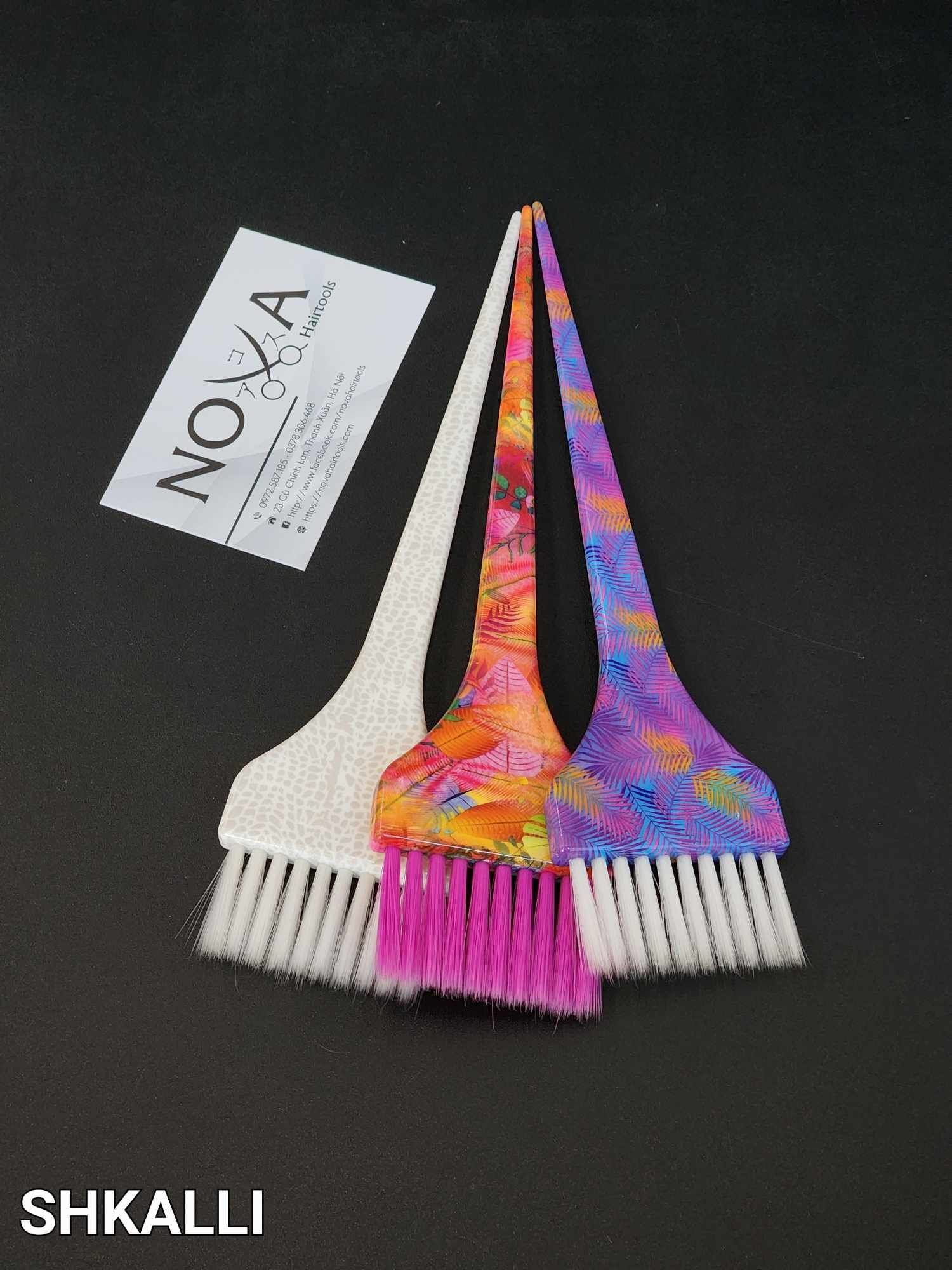  Shkalli  - Chổi nhuộm họa tiết 