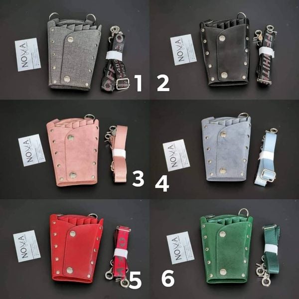  Bao kéo da bóng đựng kéo đeo chéo 