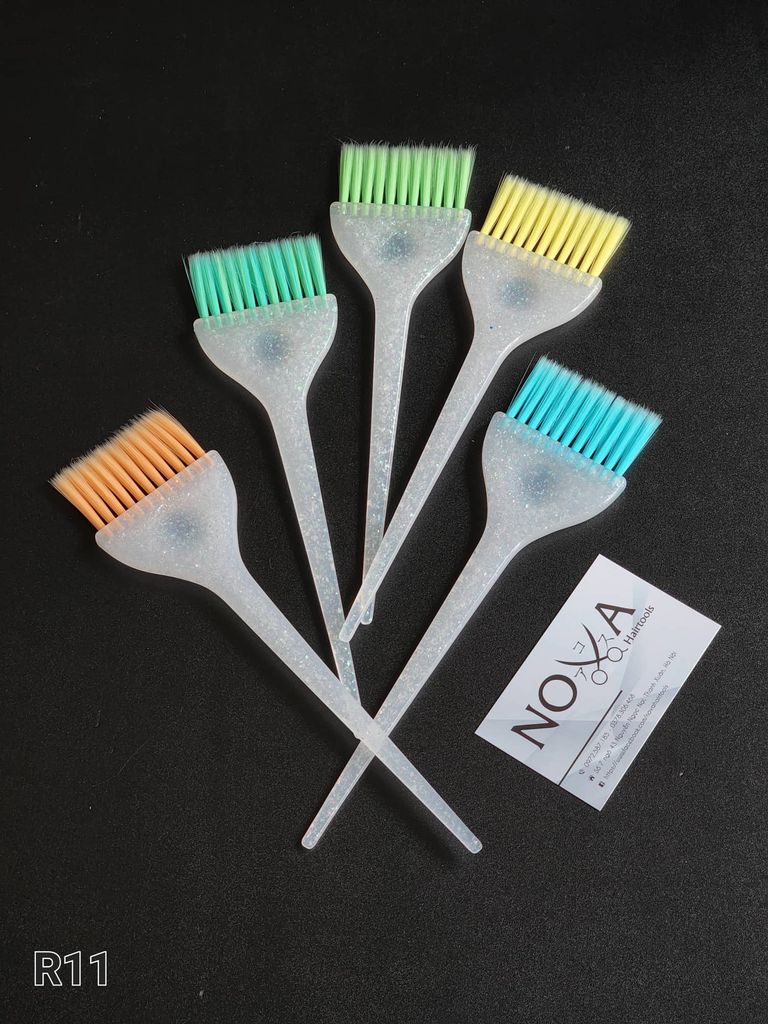  Shkalli - Chổi nhuộm 1 đầu R11 (Cán trắng) 