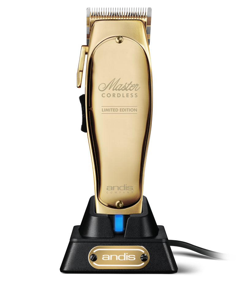  Andis - Master Cordless Limited Edition Gold Clipper 