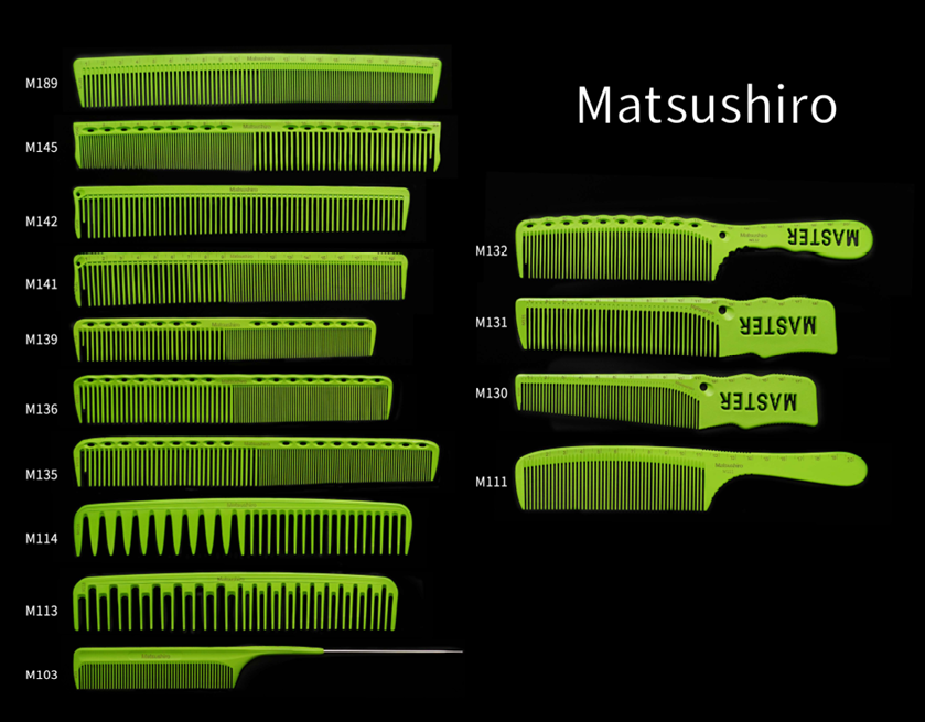  Matsushiro - Lược mã M xanh lá - 220 độ C 