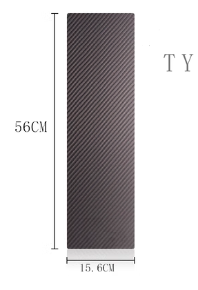  Shkalli - Tấm đỡ làm màu carbon TY - mỏng nhẹ - 1.2mm 
