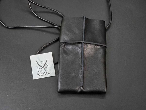  Bao kéo da đen trơn 