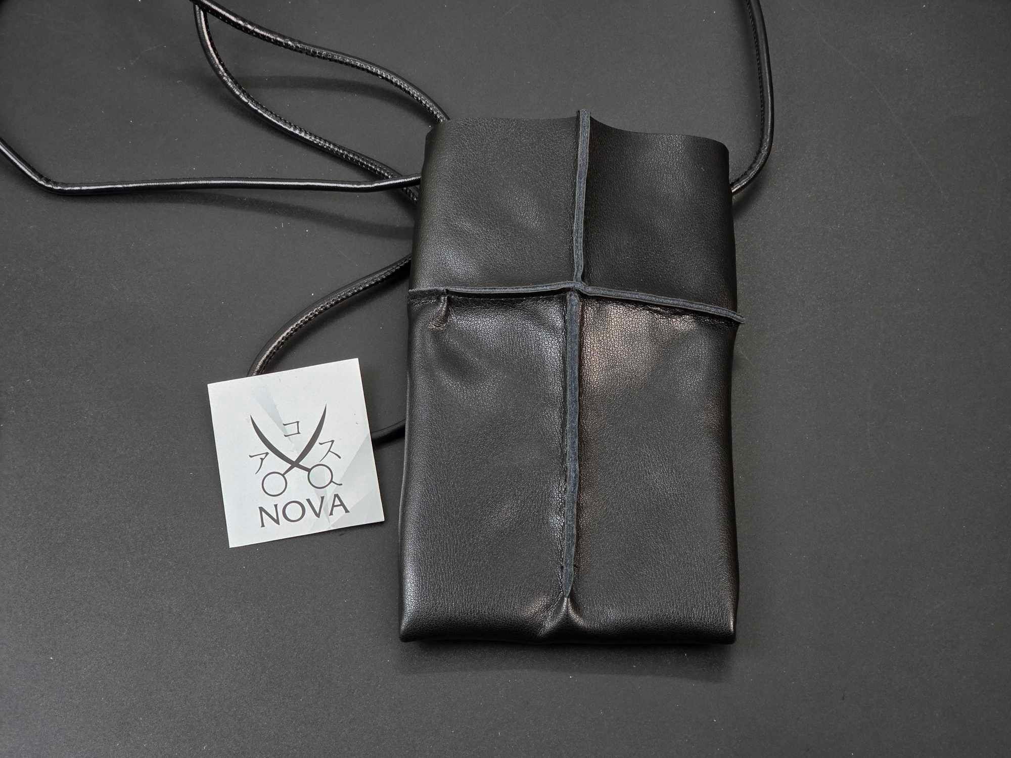  Bao kéo da đen trơn 