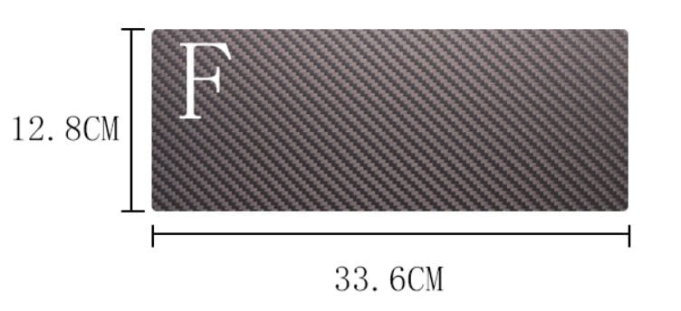  Shkalli - Tấm đỡ làm màu carbon TY - mỏng nhẹ - 1.2mm 