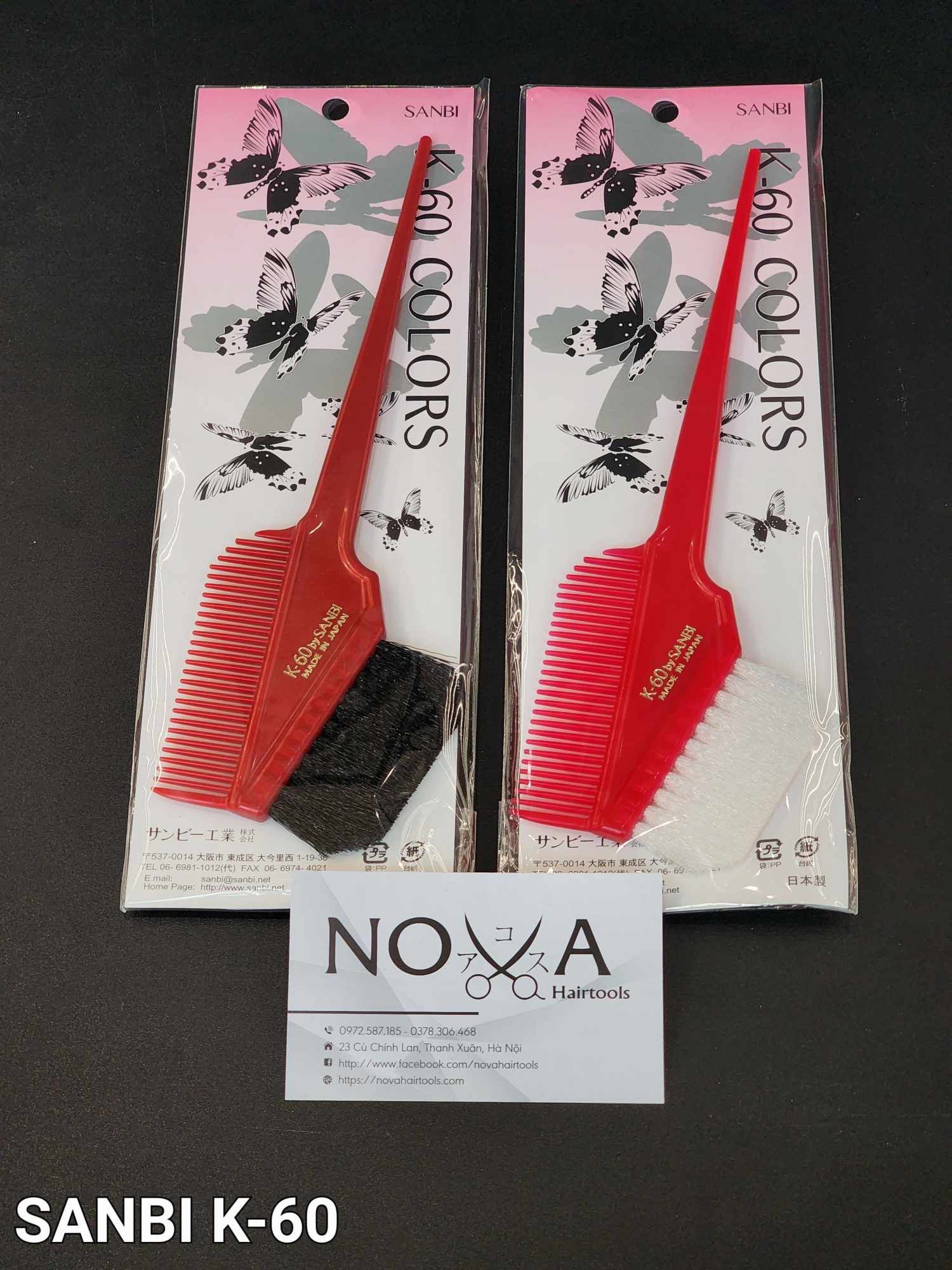  Sanbi - Chổi nhuộm 2 đầu K60 