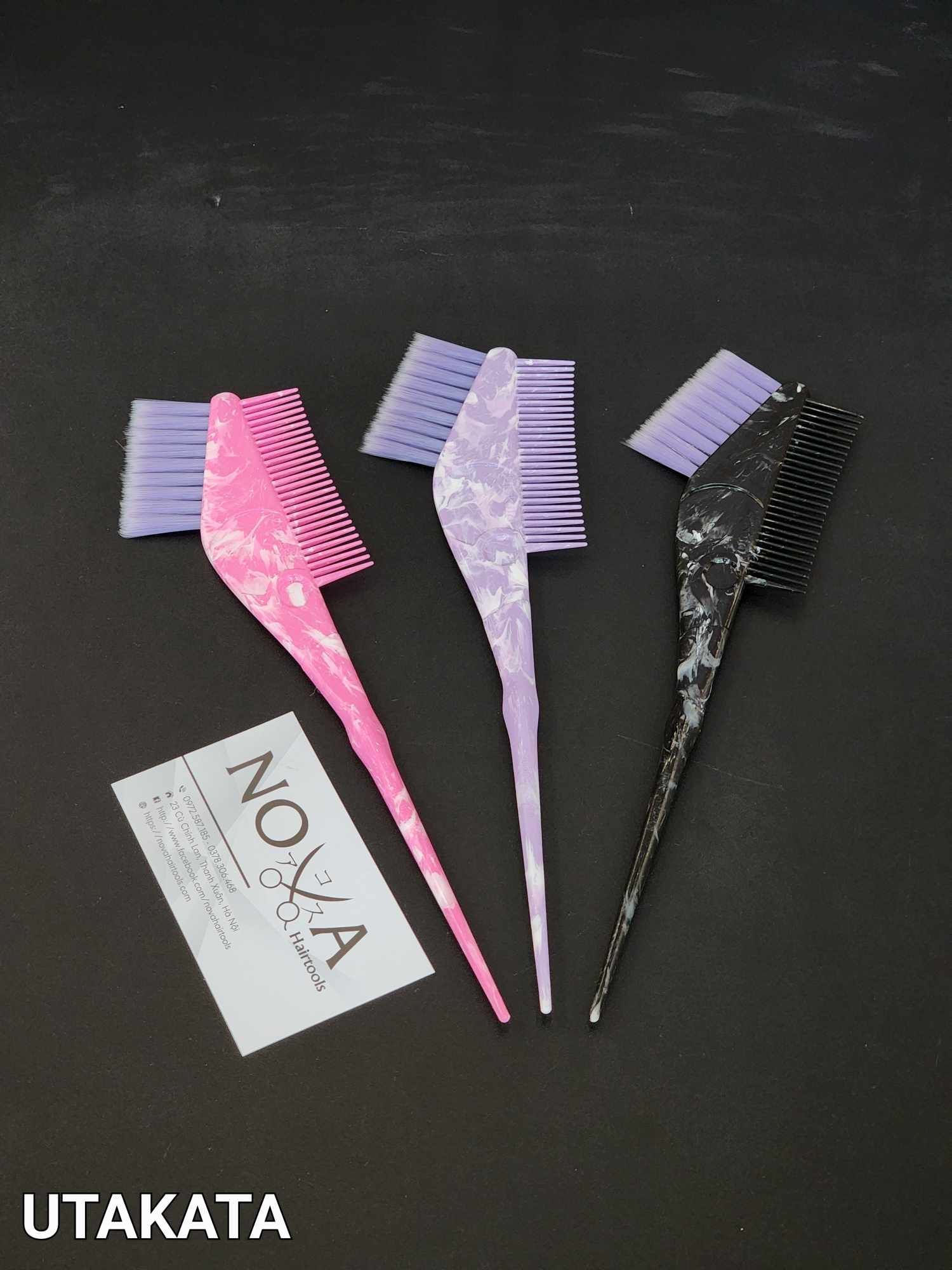  Utakata - Chổi nhuộm 2 đầu 