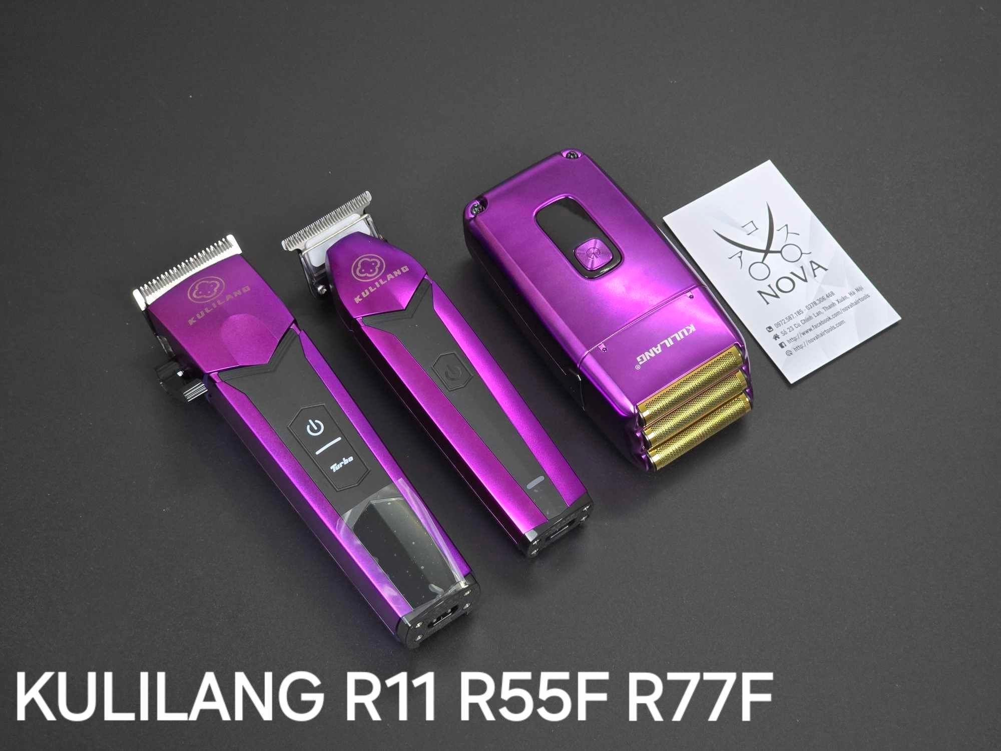  KULILANG - Tông đơ R77F - R55F màu tím 