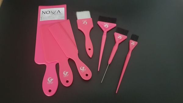  Bộ tấm đỡ + chổi nhuộm 