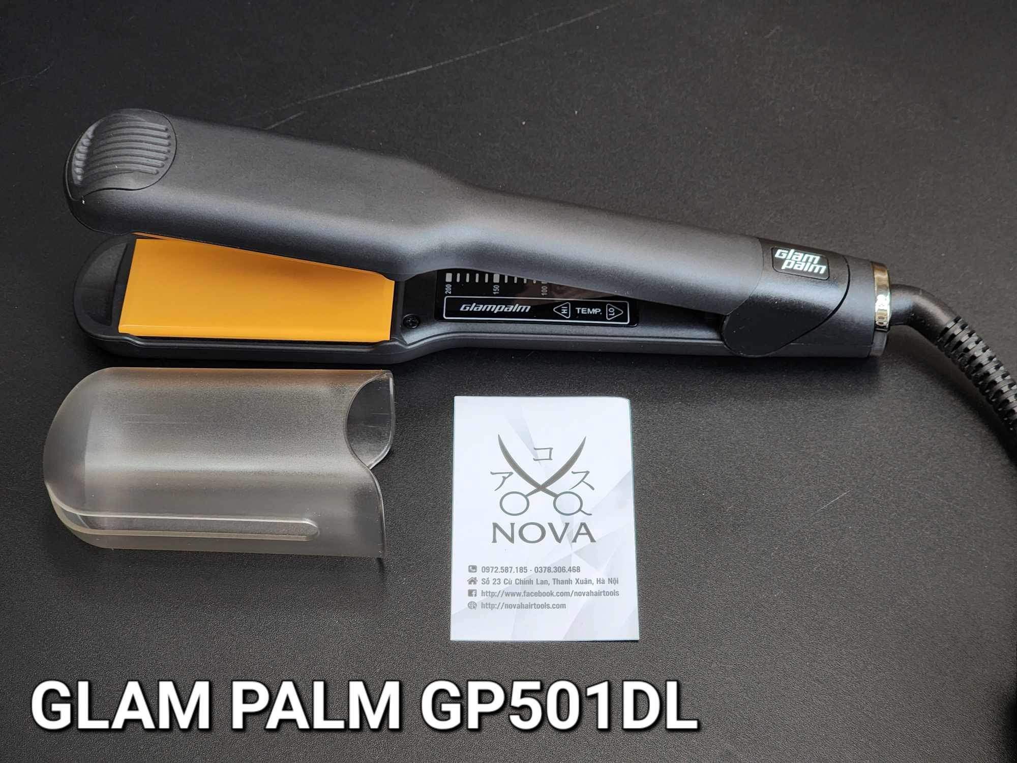  Glampalm - Kẹp là thẳng to GP501DL (8.5cm x 4cm) 