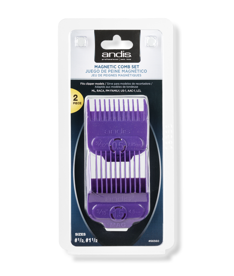  Andis Bộ cữ tím nam châm - 2 cái 