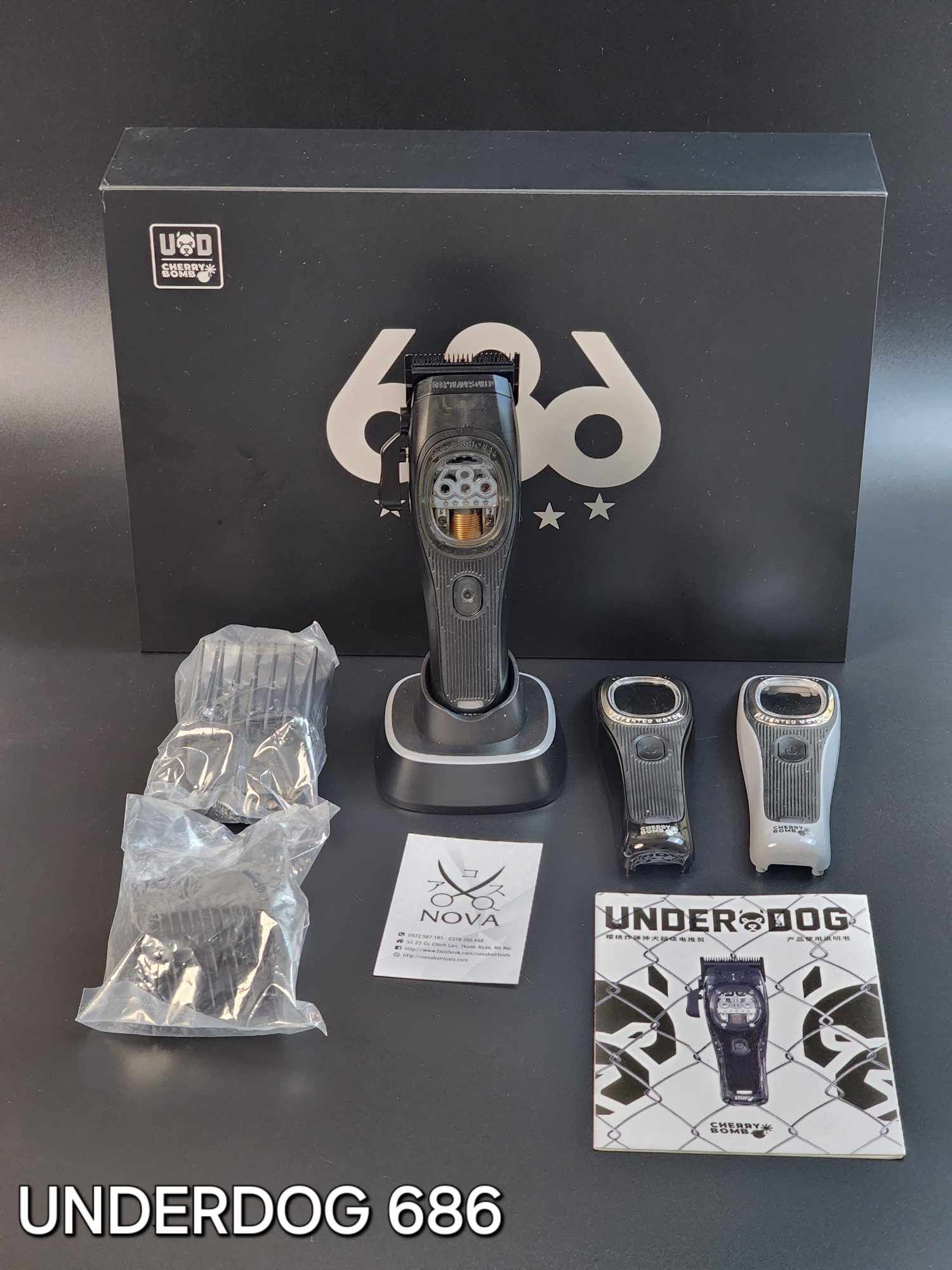  Cherry Bomb - Tông đơ động cơ từ tính Underdog 