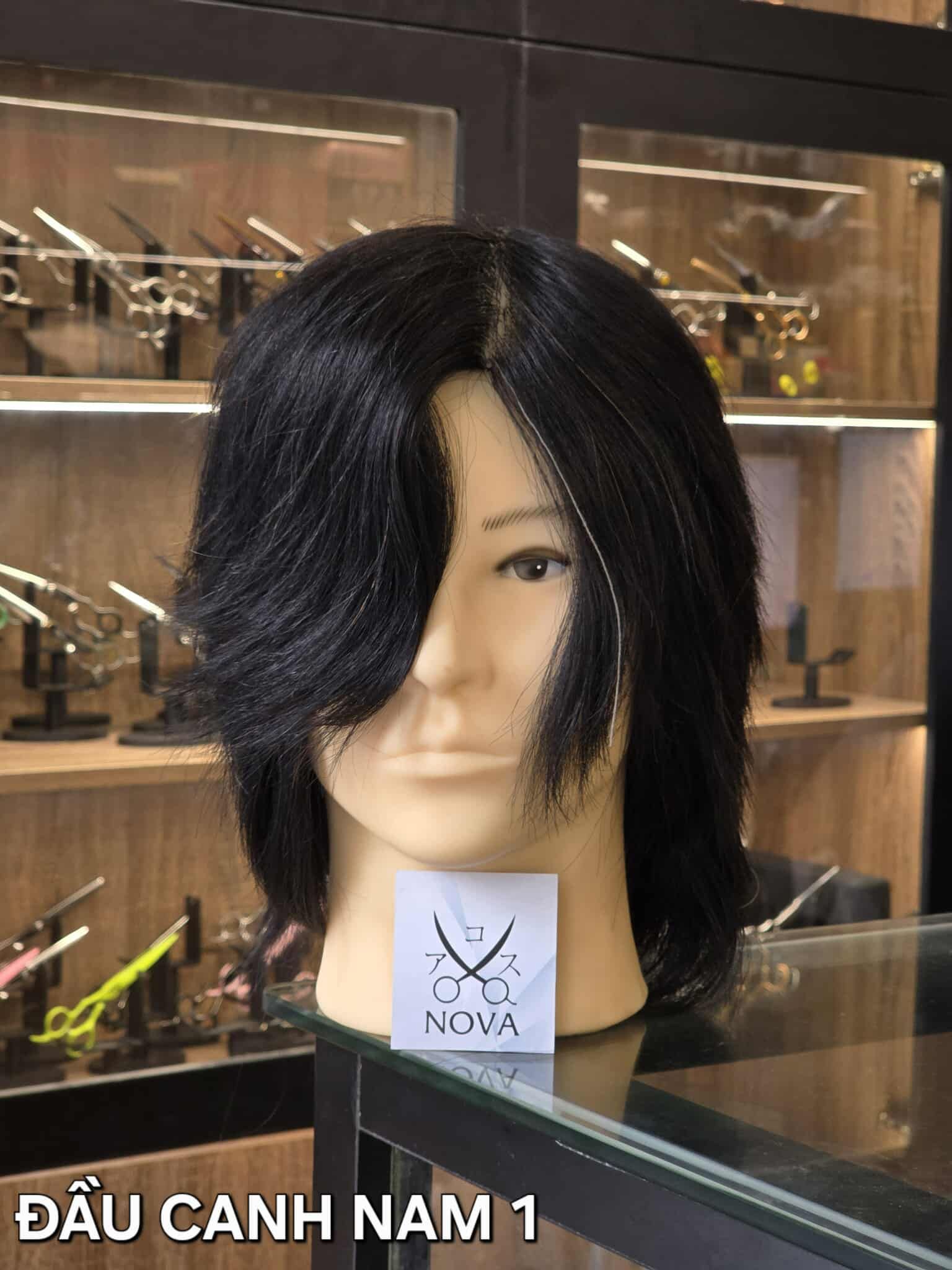  Đầu canh nam học cắt tóc hình khối A1 - A3 