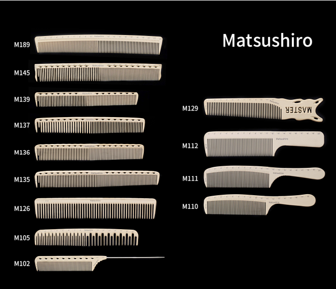 Matsushiro - Lược mã M trắng - 220 độ C 