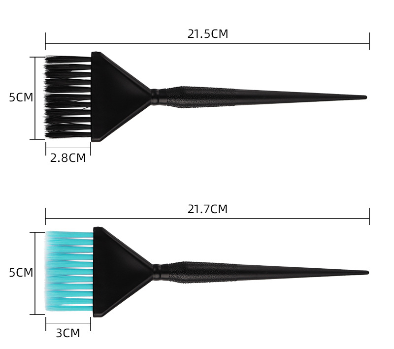  Shkalli  - Chổi nhuộm 1 đầu  R09 (M) Cán đen 