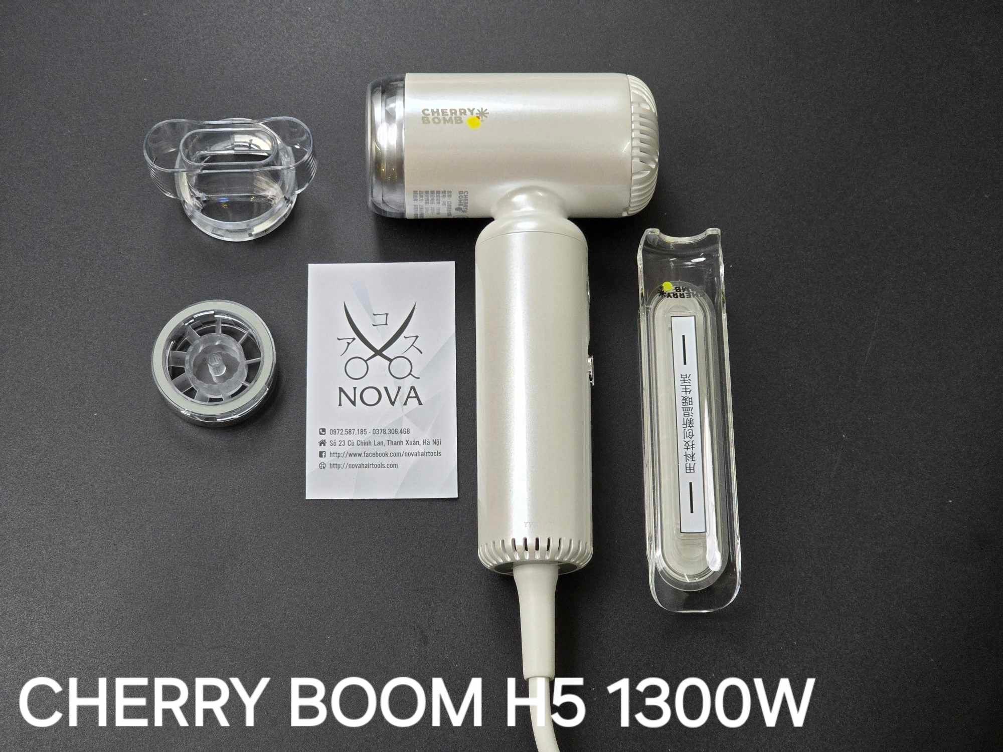  Cherry Bomb - Máy sấy H5 
