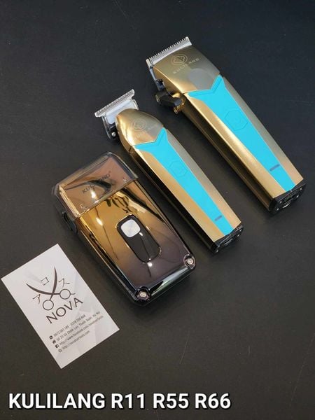  KULILANG - Tông đơ R66 - R55 - R11 màu vàng gold 