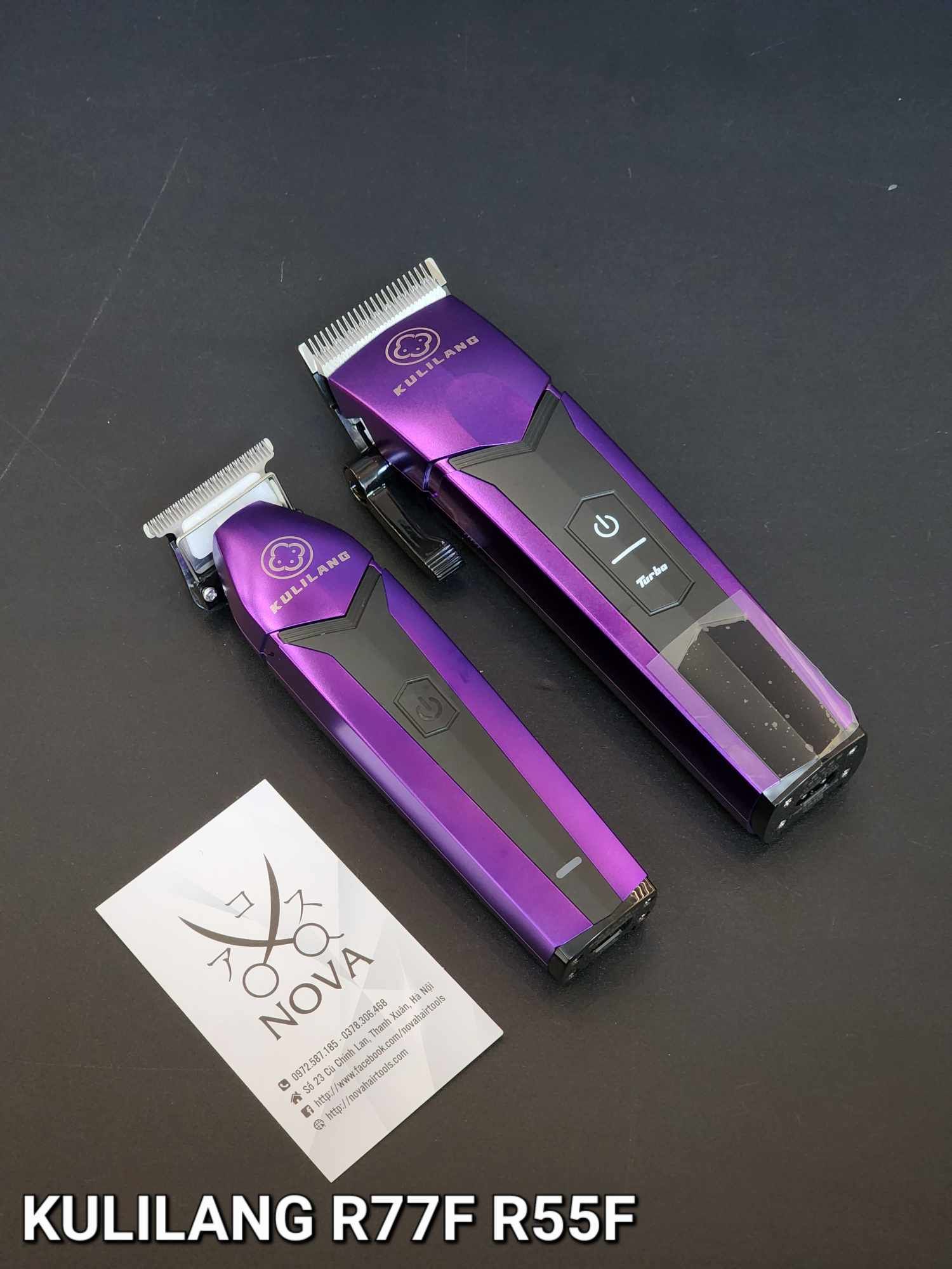  KULILANG - Tông đơ R77F - R55F màu tím 