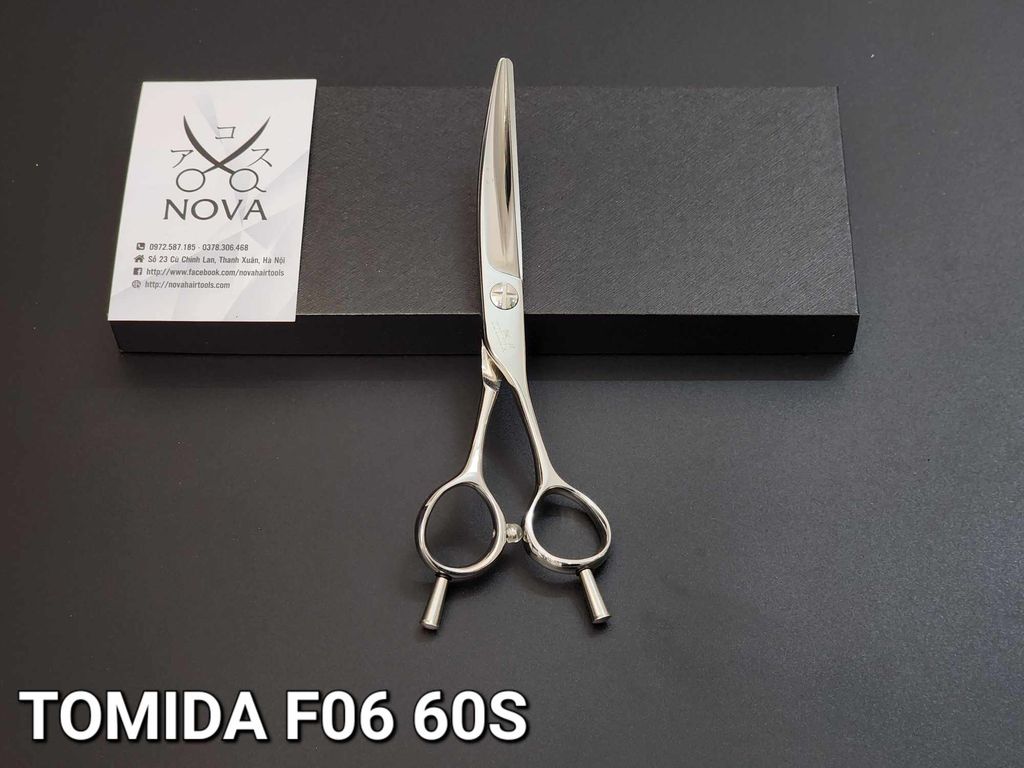  TOMIDA Kéo cắt mũi cong  F06 