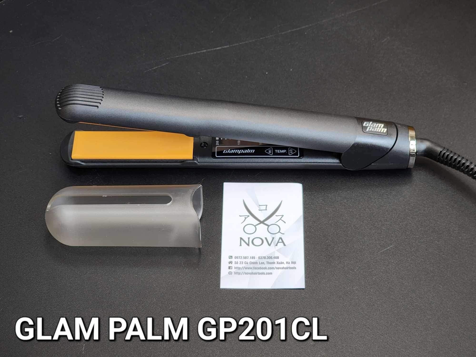  Glampalm - Kẹp là thẳng GP201CL (8.5cm x 2.39cm) 